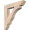Ekena Millwork Balboa Slat Smooth Bracket, Douglas Fir, 3 1/2"W x 22"D x 22"H BKT04X22X22BOA06SDF - alternate 1